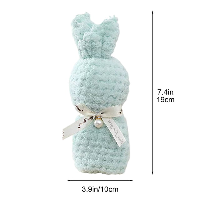 Bunny Accompaniment Return Gift Pineapple Warp Knit Towel