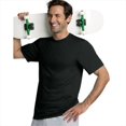 thumbnail image 1 of Hanes 4820 Cool Dri Tagless Men T-Shirt Size Extra Small - Black, 1 of 6