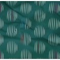 thumbnail image 4 of oneOone Organic Cotton Poplin Twill Fabric Line Geometric Print Fabric BTY 42 Inch Wide, 4 of 4