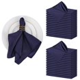 thumbnail image 1 of 30Pcs Satin Dinner Napkins Reusable Folding Solid Color Table Napkin for Wedding Banquet Party Restaurant, 1 of 6