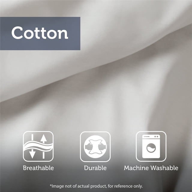 Madison Park Couverture en Coton Liquide, Twin, Ivoire