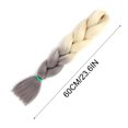 thumbnail image 3 of Clearance! 24 Inch Braiding Hair Extensions High Temperature Synthetic Fibre, Pre Stretched Braiding Hair For Women Calf Stretch Box Delivery Today Items #21, 3 of 3