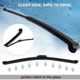 thumbnail image 4 of Windshield Wiper, Premium Plastic Windshield Wiper Arm, Total Wiper Length 13.78'' Universal For  Variant B6 And B7 2005 -2014, 4 of 8