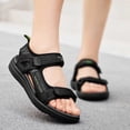 thumbnail image 2 of REDARER Boys' Summer Breathable Sandals – Open-Toe Comfortable Solid Color Shoes,for Size 4.5-5 Years, 2 of 9