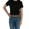 thumbnail image 3 of CTM® Ceinture Habillée en Cuir 1 1/8 Pouce (Femme), 3 of 4