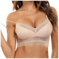 thumbnail image 1 of Women's Comfortable And Sexy Transparent Shoulder Strap Cordless Backless Spongeless With Convertible Shoulder Straps, 1 of 5