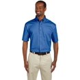 thumbnail image 3 of Harriton Chemise en Sergé à Manches Courtes Easy Blendâ„¢ pour Hommes avec Protection contre les Taches, 3 of 4