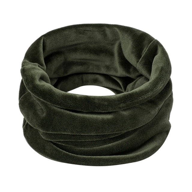 Winter Ski Neck Protector Female Autumn and Winter Gold Velvet Windproof Neck Protector Neck Scarf Thickened Windproof Collar Scarf