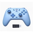 thumbnail image 1 of GameSir Nova Lite Manette de Jeu Sans Fil avec Bluetooth, Dongle, Filaire pour Switch, Android, IOS, PC et Jeux Steam (Bleu avec Récepteur), 1 of 8