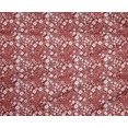 thumbnail image 4 of oneOone Polyester Lycra Red Fabric Geometric Bandhani Fabric For Sewing Printed Craft Fabric By The Yard 56 Inch Wide, 4 of 4