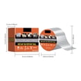thumbnail image 3 of CQCYD Butyl Tape Waterproofing, Aluminum Foil Waterproof Tape for Roof Leak Repair, High Adhesive Moistureproof Sealant for Gutters Pipes RV Camper, DIY Waterproofing Membrane for Home Garage, 3 of 9