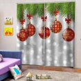 thumbnail image 3 of Abbracc 2x Waterproof Polyester Fabric Bathroom Shower Curtain Panel Decor 9 Hooks Style1, 3 of 9