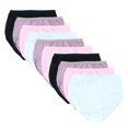 thumbnail image 1 of Culotte Brève en Coton pour Femmes, Ton Corps, Lot de 10, 9, Assorties, 1 of 6