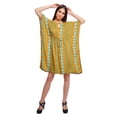 thumbnail image 2 of Moomaya Robe Courte de Caftan de Plage, Robe de Couverture Imprimée, Kaftan pour Femmes, Tenue de Plage, Couverture, 2 of 4