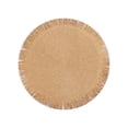 thumbnail image 2 of Tapis de Table Rond Tissé 38 cm Isolation Thermique Anti-Huile Imperméable Napperon pour Table à Manger Café Maison Restaurant, 2 of 5