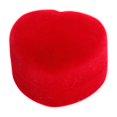 thumbnail image 2 of KTTECTOA Flocking Ring Box Heart-shaped Flip Lid Jewelry Proposal Ring Box Jewelry Gift Packaging Storage Clearance Home Organization Canada Days Room Decor Kitchen Decor, 2 of 6