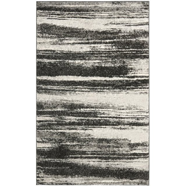 Safavieh Retro Collection RET2693-8479 Modern Abstract Dark Grey and Light Grey Area Rug (11' x 15')