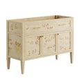 thumbnail image 1 of Pemberly Row 48" Wood Bathroom Vanity Cabinet (Sink Basin Not Included) in Burl, 1 of 10