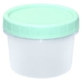 thumbnail image 1 of 1 Pcs Contenants en Plastique avec Couvercles, Mini Contenants en Plastique, Contenants de Rangement Réutilisables Transparents Empilables, pour Collation Dîner Préparation de Repas Vinaigrettes, Contenants de Congélateur Étanches, (Vert, 160 ml), 1 of 8