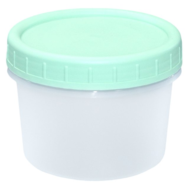 1 Pcs Contenants en Plastique avec Couvercles, Mini Contenants en Plastique, Contenants de Rangement Réutilisables Transparents Empilables, pour Collation Dîner Préparation de Repas Vinaigrettes, Contenants de Congélateur Étanches, (Vert, 160 ml)