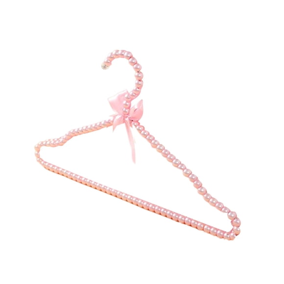 braveheart Pearl Bowknot Clothes Pants Hanger Clt Hanger for Bride Coat Shirt Party Pink Hangers Pink Hangers