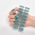 thumbnail image 1 of LSLJS 16 Small Nail Art Stickers Solid Color Glossy Nail Stickers, Home Accessories, 1 of 4