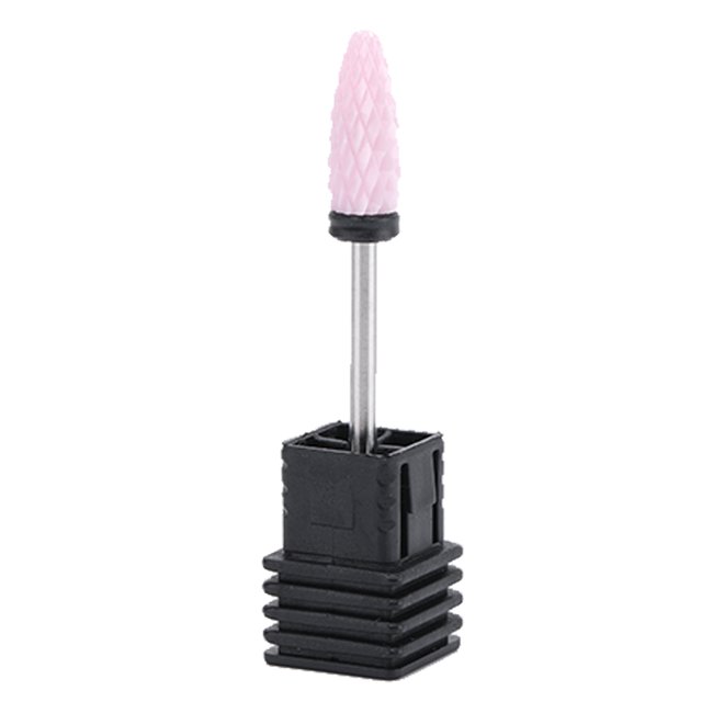 Pink Not Slip Drill Bits For Nails, Gel Nail Drill Bits Artificial Nails For Natural Nails