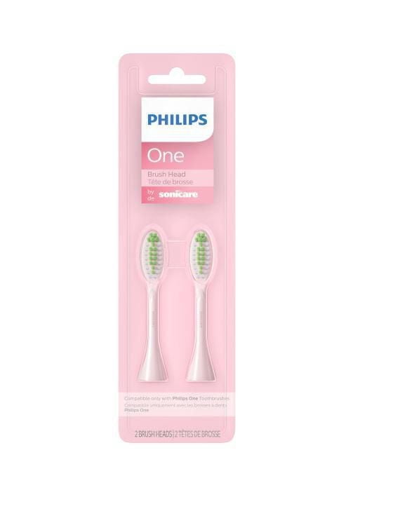 Philips One by Sonicare Têtes de Brosse, Rose BH1022