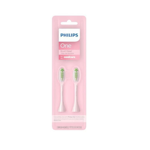Philips One by Sonicare Brush Heads, Pink BH1022