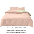 thumbnail image 3 of Iumwxz Bedding Set Four Piece Comfortable Soft Breathable Double-Sided Student Dorm Room Modern Design Washable Durable Quilt Sheet Pillowcases Home 4-Pack Multicolor, 3 of 6