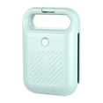 thumbnail image 2 of Iumwxz Sandwich Maker Electric Non Stick Fast Breakfast Bread Toaster Small Appliance Multiuse for Omelet Compact Dorm Kitchen 1pc Mint Green, 2 of 6