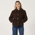 thumbnail image 2 of Bloom Girl Button up Fleece Sherpa jacket, 2 of 5