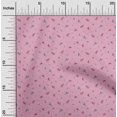 thumbnail image 1 of oneOone Cotton Poplin Fabric Leaves & Flower Floral Decor Fabric Printed BTY 42 Inch Wide, 1 of 4