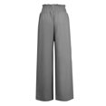 thumbnail image 5 of FNFYFH Clearance Women's Plus Size Linen Pants Elastic Waist Solid Color, 5 of 5