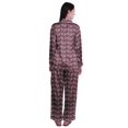 thumbnail image 3 of Moomaya Short de Pyjama avec Poches pour Femmes Pyjama Imprimé Nuisette, 3 of 6