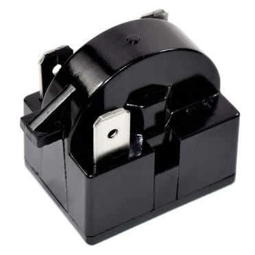 HQRP QP2-4R7 4.7 Ohm 3-Pin PTC Starter/Start Relay Replacement Works with Danby DCR033B1WDB ; Danby Designer DCR031B1BSLDD DCR031B1WDD Compact Refrigerators + Coaster