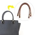 thumbnail image 4 of fastboy 2x Fashionable PU Leather Bag Handles for DIY Crafting Light Brown 40cm 1Set, 4 of 4