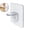 Clear-L, variant on Dvruxg Non-Marking Adhesive No-Drill Cabinet Laminate Fixing Bracket Clear PVC Right Angle Load-Bearing Shelf Connector 1Pcs