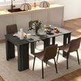 thumbnail image 2 of HOMCOM Table Pliable, Table à Manger Extensible Pouvant Accueillir jusqu'à 6 Personnes, 2 of 10