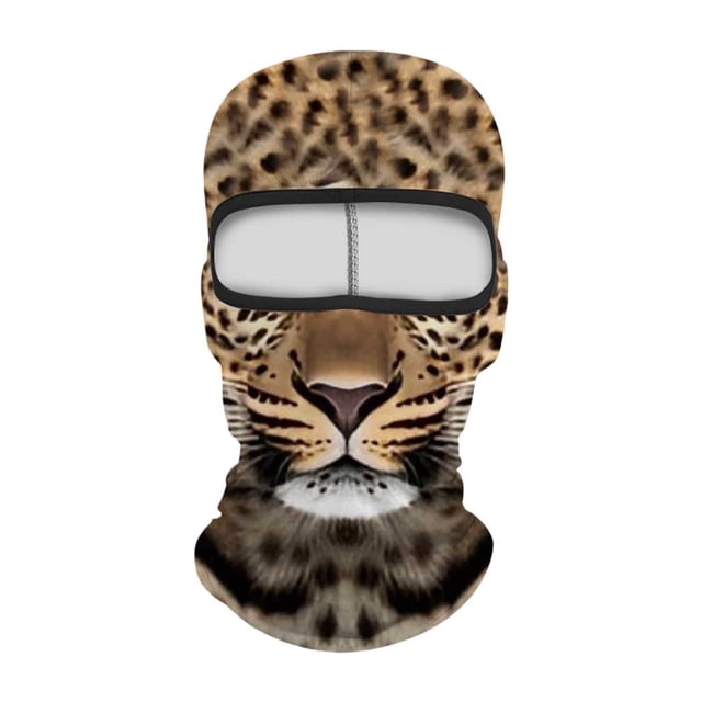 Visage pour le Cyclisme - Cagoule Intégrale pour Chat Chien Chapeau d'Halloween Mignon Animal Ski Randonnée Sports de Plein Air