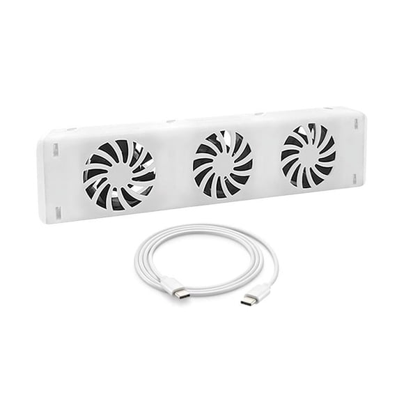 Radiateur à 3 Ventilateurs Ventilateur de Refroidissement Intelligent Magnétique Ventilateur de Foyer Radiateur Ventilateur de Milieu de Gamme Régulation US 20 dB Systèmes CVC pour la Maison