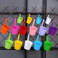 thumbnail image 2 of Hanging Flower Pot Sturdy Natural Style Iron Exquisite Metal Bucket for Balcony, 2 of 10