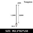 thumbnail image 1 of Lefu 2mm carbuncle Tungsten Steel Head M2.5 Thread Micrometer Gauge Indicator Probe, 1 of 6