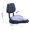 thumbnail image 4 of Bike Saddle Bike Seat with Backrest, Saddle Seat Back Rest, 4 of 5