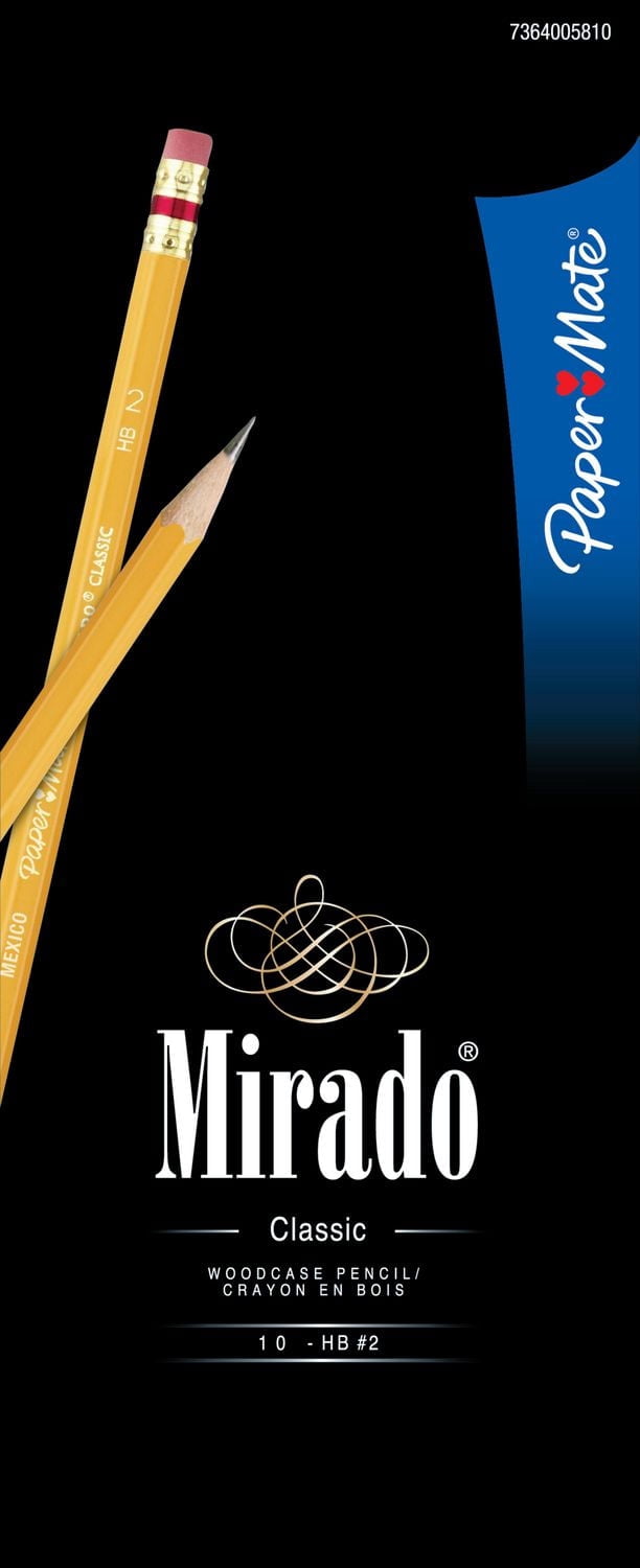 Paper Mate Mirado Woodcase Pencils, 10-Pack