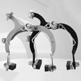 thumbnail image 3 of MYG for Road Bike Front and Rear Arch Brake Set, C-Type Bicycle Brake Caliper for 20-26 Inch Bikes, Symmetrical Design with Strong Braking Effect, Easy Installation, Silver, 3 of 9