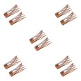thumbnail image 1 of QualitChoice Hair Ornaments Iron Material Hair Accessories Side Clip Snap Fastener Clip Coffee 5Set, 1 of 6