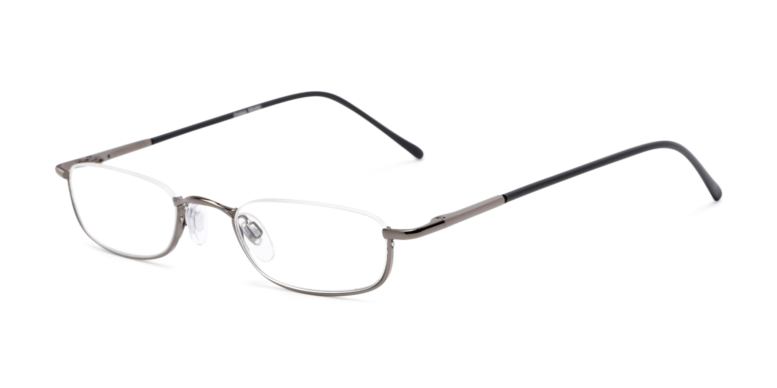 Readers.com Reading Glasses: The Magnum, Metal rectangle Style for Men and Women