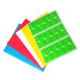 thumbnail image 3 of WHAMVOX 10 Pcs Multi-colour Cable Labels Stickers Synthetic Paper Waterproof Tags for Internet Cafe, 3 of 8