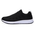thumbnail image 3 of Kcodviy Femmes Maille Uni Antidérapant Espadrilles Compensées pour Femmes Chaussure à Lacets Espadrilles Espadrilles Décontractées Chaussures Femmes Chaussure Étudiant Chaussure de Course, 3 of 8